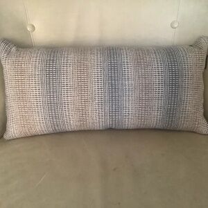 Pair of stunning Maharam pillow with feather inserts